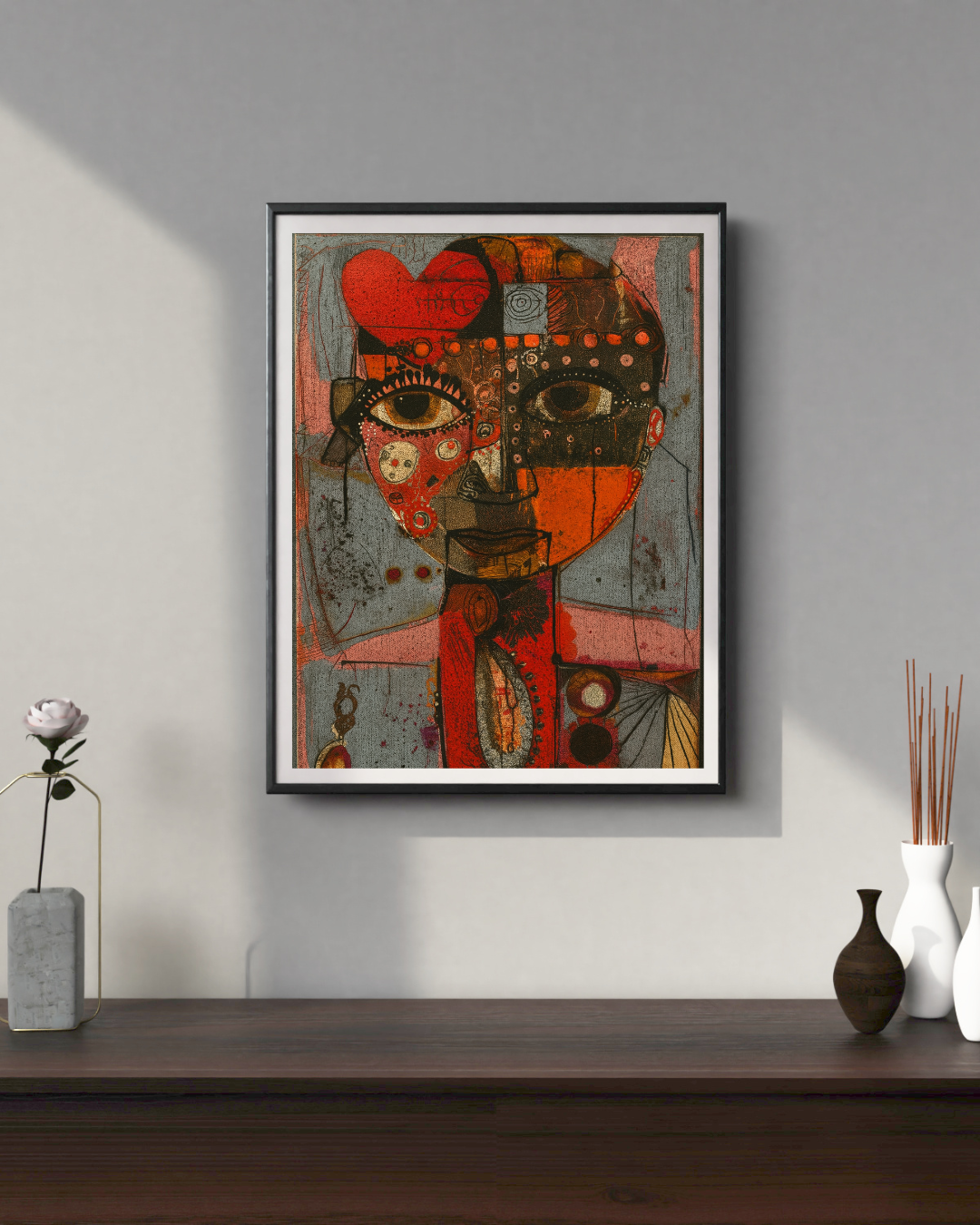 Portrait with Heart