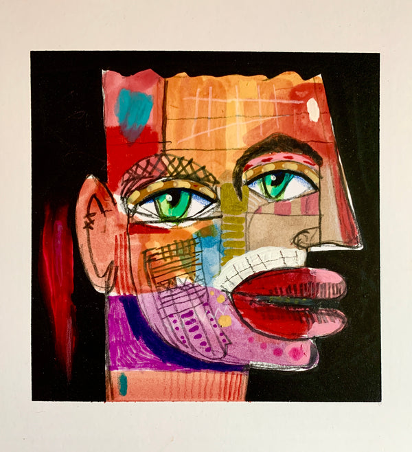 Modern Stance (8 x 8 in.)