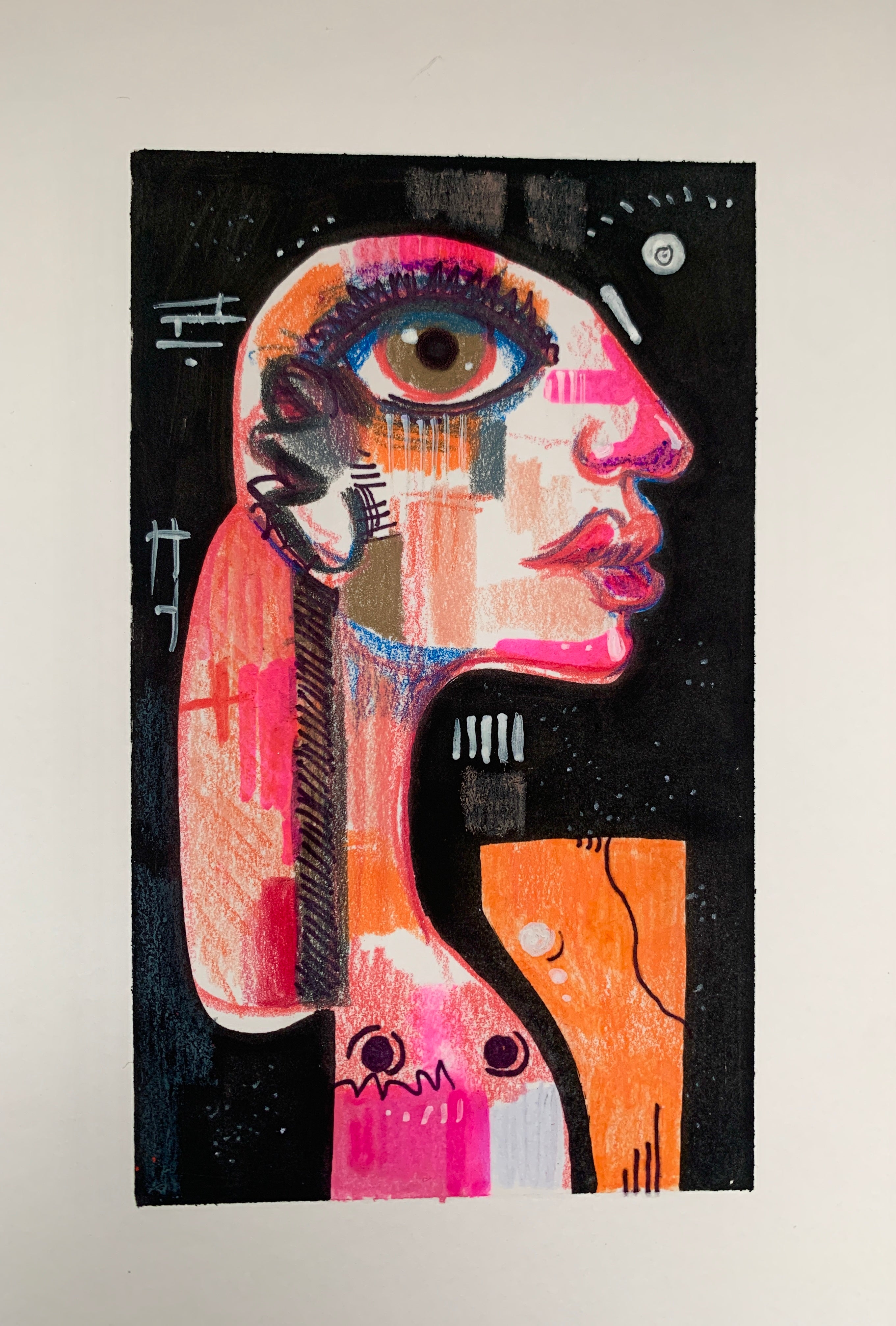 Oracle's Gaze (5 x 7 in.)
